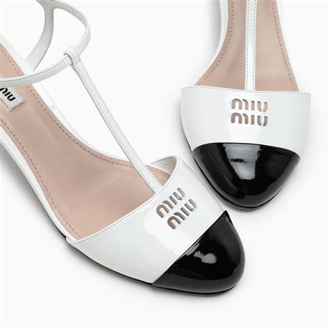 white miu miu shoes|miu miu heels.